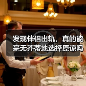 发现伴侣出轨,真的能毫无芥蒂地选择原谅吗?(图4) 发现伴侣出轨,真的能毫无芥蒂地选择原谅吗?(图4)