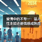 爱情中的不专一:是人性本能还是情感成熟度的考验(图2) 爱情中的不专一:是人性本能还是情感成熟度的考验(图2)