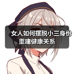女人如何摆脱小三身份重建健康关系（图2）