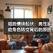 婚后情绪起伏:男性家庭角色转变背后的原因(图3) 婚后情绪起伏:男性家庭角色转变背后的原因(图3)