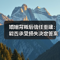 婚姻背叛后信任重建:能否承受损失决定答案(图3) 婚姻背叛后信任重建:能否承受损失决定答案(图3)