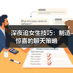 深夜追女生技巧:制造惊喜的聊天策略(图3) 深夜追女生技巧:制造惊喜的聊天策略(图3)