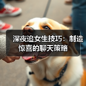 深夜追女生技巧:制造惊喜的聊天策略(图4) 深夜追女生技巧:制造惊喜的聊天策略(图4)