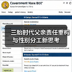 三胎时代父亲责任重构与性别分工新思考(图2) 三胎时代父亲责任重构与性别分工新思考(图2)
