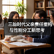 三胎时代父亲责任重构与性别分工新思考(图3) 三胎时代父亲责任重构与性别分工新思考(图3)