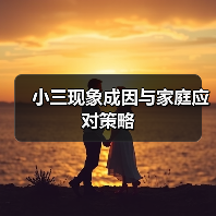 小三现象成因与家庭应对策略(图4) 小三现象成因与家庭应对策略(图4)