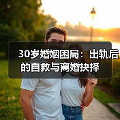 30岁婚姻困局:出轨后的自救与离婚抉择(图3) 30岁婚姻困局:出轨后的自救与离婚抉择(图3)