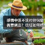 感情中该不该对伴侣撒善意谎言?信任如何修复(图3) 感情中该不该对伴侣撒善意谎言?信任如何修复(图3)