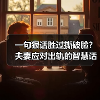 一句狠话胜过撕破脸?夫妻应对出轨的智慧话术(图2) 一句狠话胜过撕破脸?夫妻应对出轨的智慧话术(图2)