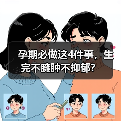 孕期必做这4件事,生完不臃肿不抑郁?(图1) 孕期必做这4件事,生完不臃肿不抑郁?(图1)