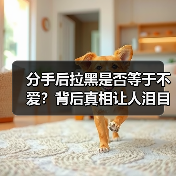分手后拉黑是否等于不爱?背后真相让人泪目(图2) 分手后拉黑是否等于不爱?背后真相让人泪目(图2)
