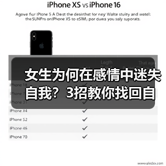女生为何在感情中迷失自我?3招教你找回自我(图1) 女生为何在感情中迷失自我?3招教你找回自我(图1)