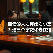 信任的人为何成为小三?这三个字教你守住婚姻底线(图3) 信任的人为何成为小三?这三个字教你守住婚姻底线(图3)