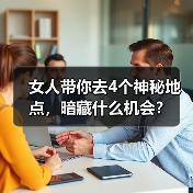 女人带你去4个神秘地点，暗藏什么机会？（图2）