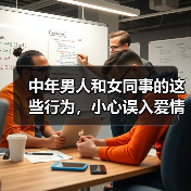 中年男人和女同事的这些行为，小心误入爱情陷阱（图3）