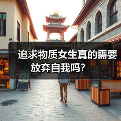 追求物质女生真的需要放弃自我吗?(图1) 追求物质女生真的需要放弃自我吗?(图1)