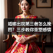 婚姻出现第三者怎么挽回?三步教你重塑感情(图1) 婚姻出现第三者怎么挽回?三步教你重塑感情(图1)