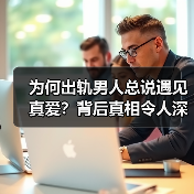 为何出轨男人总说遇见真爱?背后真相令人深思(图3) 为何出轨男人总说遇见真爱?背后真相令人深思(图3)