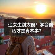 追女生别太傻!学会自私才是真本事?(图2) 追女生别太傻!学会自私才是真本事?(图2)