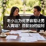 老小三为何更容易让男人离婚?原配如何应对?(图2) 老小三为何更容易让男人离婚?原配如何应对?(图2)