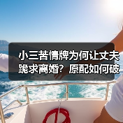 小三苦情牌为何让丈夫跪求离婚?原配如何破局?(图3) 小三苦情牌为何让丈夫跪求离婚?原配如何破局?(图3)