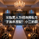 出轨男人为何选择私生子抛弃原配？小三的算盘打得是否太精明？（图4）
