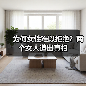 为何女性难以拒绝？两个女人道出真相