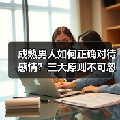 成熟男人如何正确对待感情？三大原则不可忽视（图4）