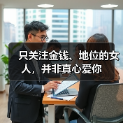 只关注金钱、地位的女人，并非真心爱你（图4）