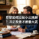 原配如何反制小三挑衅？淡定反击才是最大武器（图1）