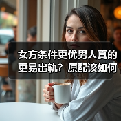 女方条件更优男人真的更易出轨？原配该如何应对？（图2）