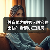 越有能力的男人越容易出轨？看清小三骗局，原配如何反击？（图4）