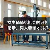 女生悄悄给机会的5种暗示,男人要懂才能抓住(图3) 女生悄悄给机会的5种暗示,男人要懂才能抓住(图3)