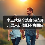 小三就是个洗脚城技师，男人却依旧不肯回头，原配到底是差在哪了（图3）
