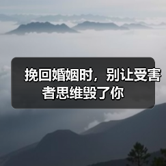 挽回婚姻时,别让受害者思维毁了你(图3) 挽回婚姻时,别让受害者思维毁了你(图3)