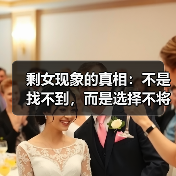 剩女现象的真相：不是找不到，而是选择不将就（图4）