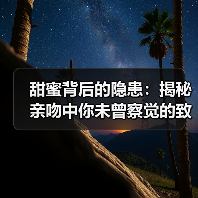 甜蜜背后的隐患:揭秘亲吻中你未曾察觉的致命风险!(图1) 甜蜜背后的隐患:揭秘亲吻中你未曾察觉的致命风险!(图1)