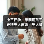 小三怀孕,想要用孩子要挟男人离婚,男人被说服,原配如何逆转?(图1) 小三怀孕,想要用孩子要挟男人离婚,男人被说服,原配如何逆转?(图1)