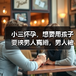 小三怀孕,想要用孩子要挟男人离婚,男人被说服,原配如何逆转?(图3) 小三怀孕,想要用孩子要挟男人离婚,男人被说服,原配如何逆转?(图3)