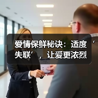 爱情保鲜秘诀:适度‘失联’,让爱更浓烈(图4) 爱情保鲜秘诀:适度‘失联’,让爱更浓烈(图4)