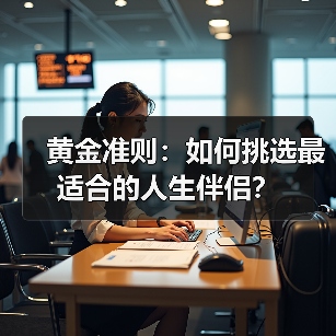 黄金准则:如何挑选最适合的人生伴侣?(图2) 黄金准则:如何挑选最适合的人生伴侣?(图2)