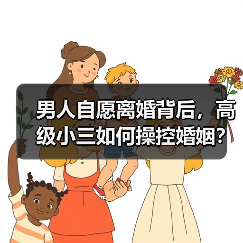 男人自愿离婚背后,高级小三如何操控婚姻?(图3) 男人自愿离婚背后,高级小三如何操控婚姻?(图3)
