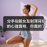 分手后前女友刻薄背后的心理真相，你真的了解吗？