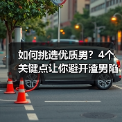 如何挑选优质男?4个关键点让你避开渣男陷阱(图1) 如何挑选优质男?4个关键点让你避开渣男陷阱(图1)