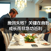 挽回失败?关键在自我成长而非急功近利(图3) 挽回失败?关键在自我成长而非急功近利(图3)