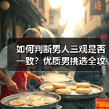 如何判断男人三观是否一致?优质男挑选全攻略(图1) 如何判断男人三观是否一致?优质男挑选全攻略(图1)