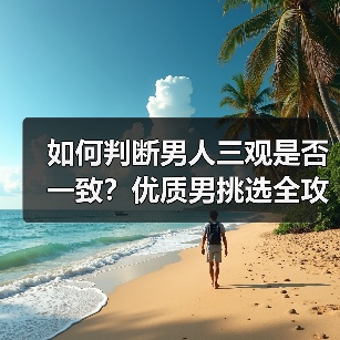 如何判断男人三观是否一致?优质男挑选全攻略(图3) 如何判断男人三观是否一致?优质男挑选全攻略(图3)