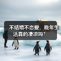 不结婚不恋爱,晚年生活真的凄凉吗?(图3) 不结婚不恋爱,晚年生活真的凄凉吗?(图3)