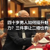 四十岁男人如何提升魅力?三件事让二婚也有人追(图2) 四十岁男人如何提升魅力?三件事让二婚也有人追(图2)
