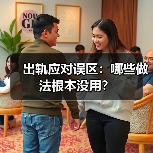 出轨应对误区:哪些做法根本没用?(图1) 出轨应对误区:哪些做法根本没用?(图1)